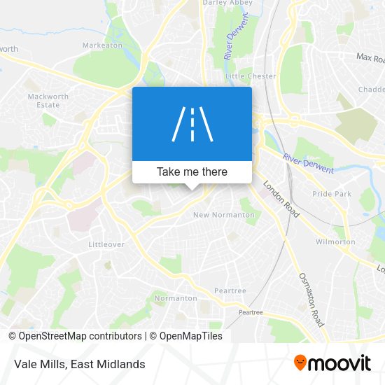 Vale Mills map