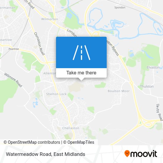Watermeadow Road map