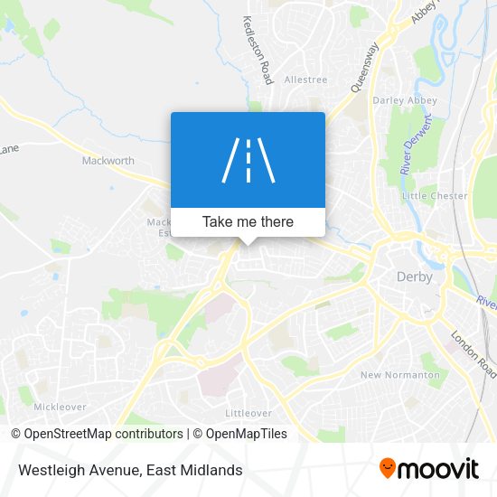 Westleigh Avenue map