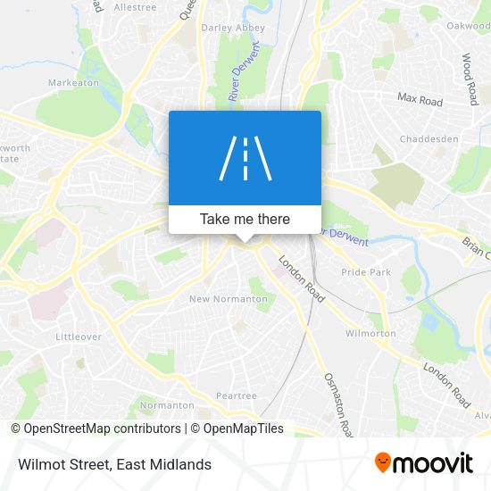 Wilmot Street map
