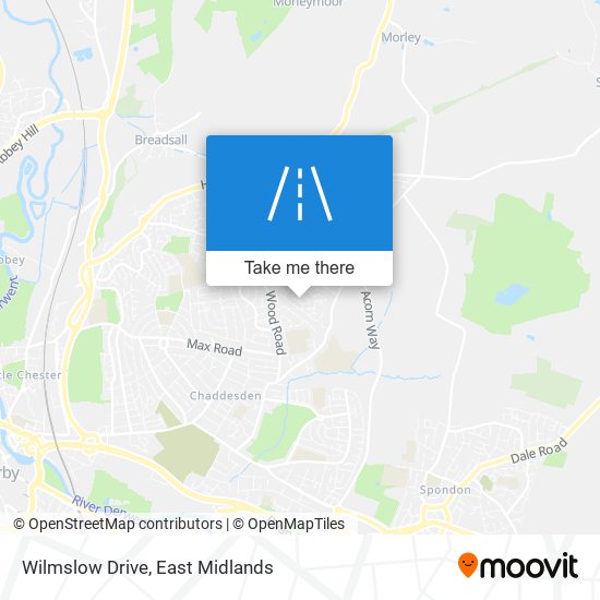 Wilmslow Drive map