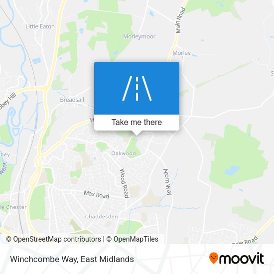 Winchcombe Way map