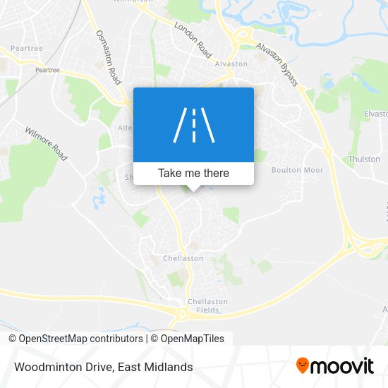Woodminton Drive map