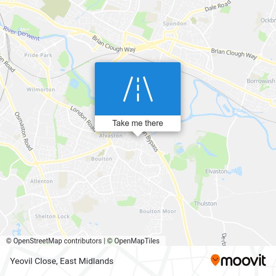 Yeovil Close map