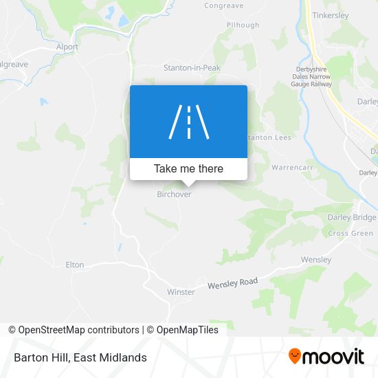 Barton Hill map