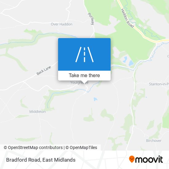 Bradford Road map