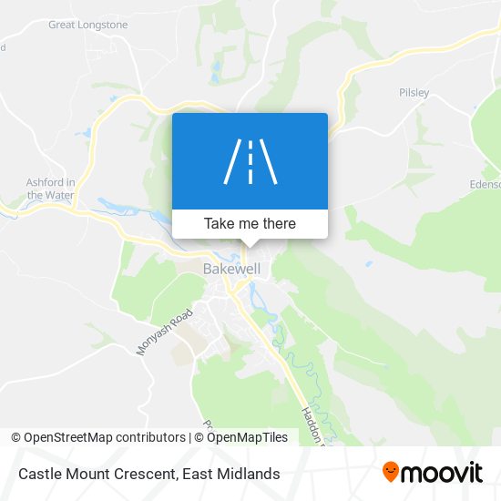 Castle Mount Crescent map