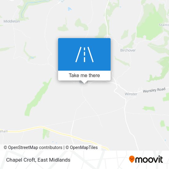 Chapel Croft map