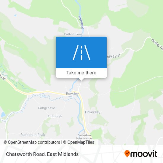 Chatsworth Road map