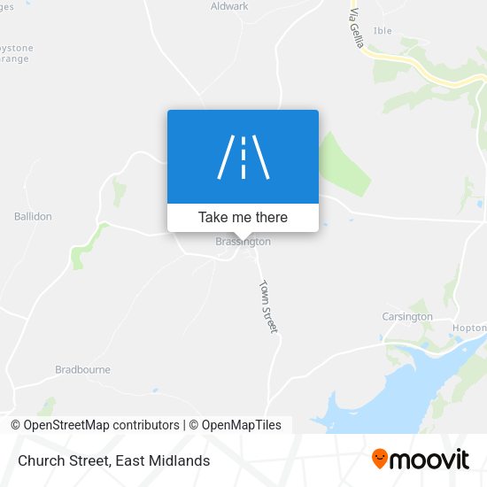 Church Street map