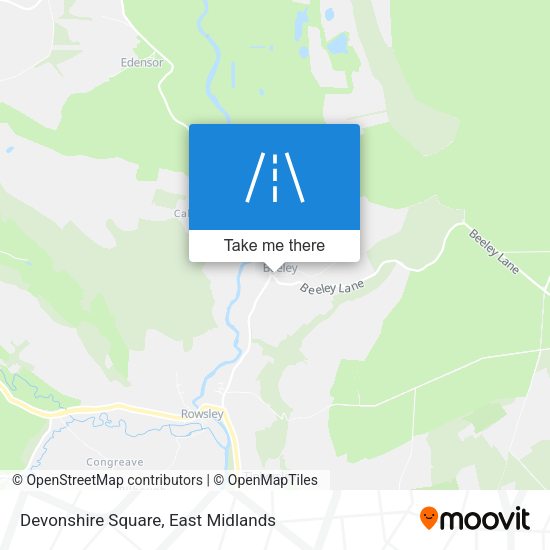 Devonshire Square map