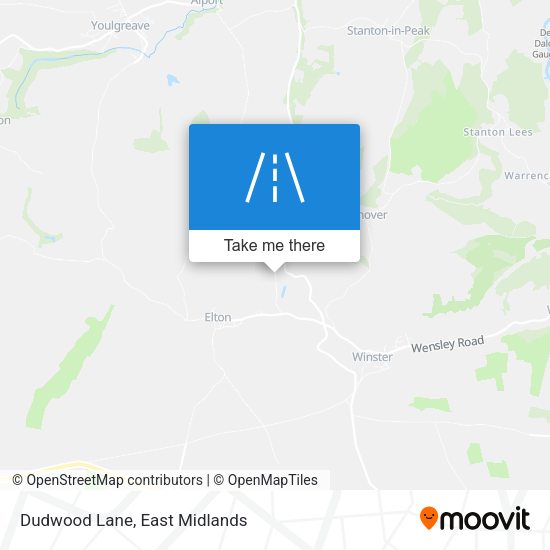 Dudwood Lane map