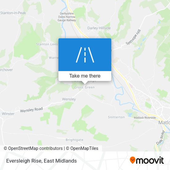 Eversleigh Rise map
