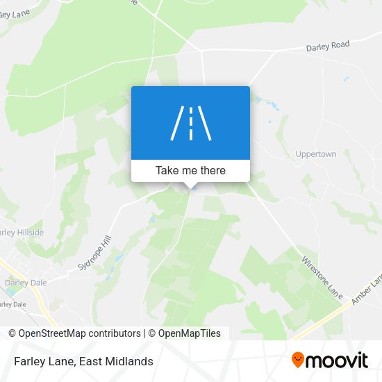 Farley Lane map