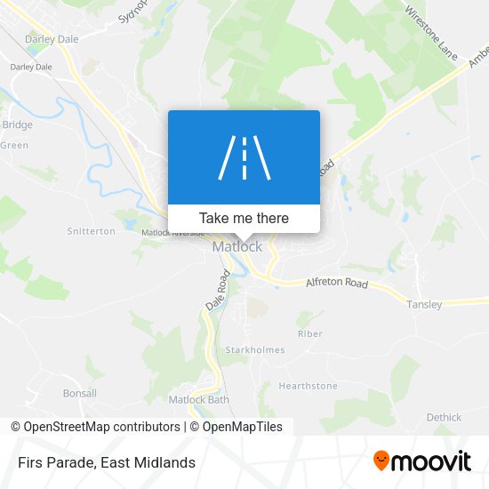 Firs Parade map