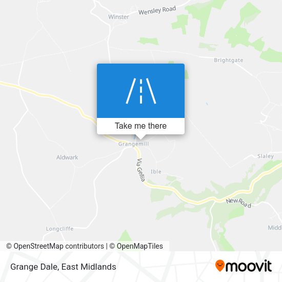 Grange Dale map