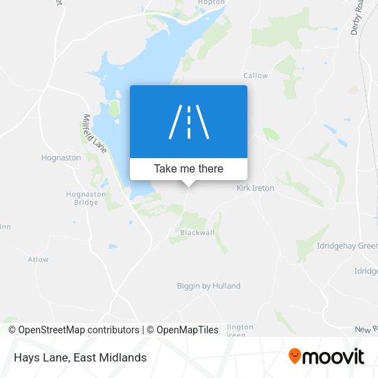 Hays Lane map