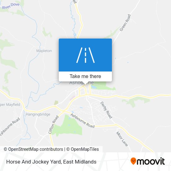 Horse And Jockey Yard map