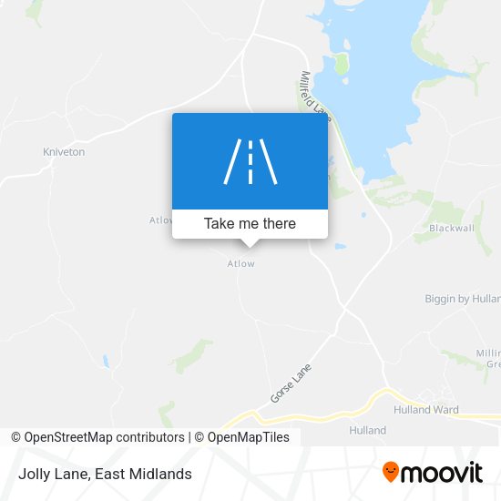 Jolly Lane map