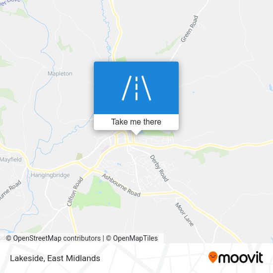 Lakeside map
