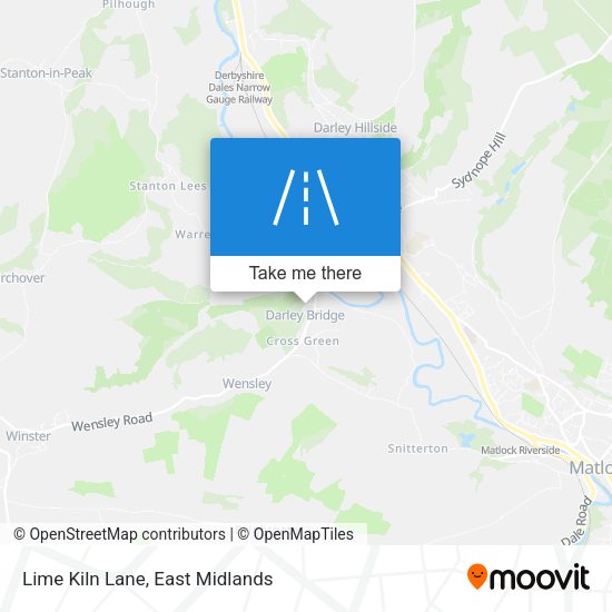 Lime Kiln Lane map