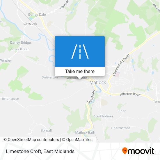 Limestone Croft map