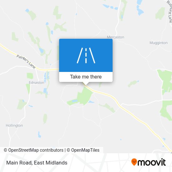 Main Road map