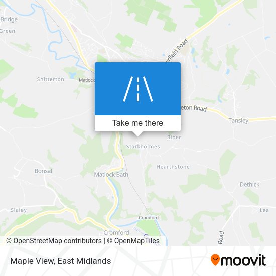 Maple View map
