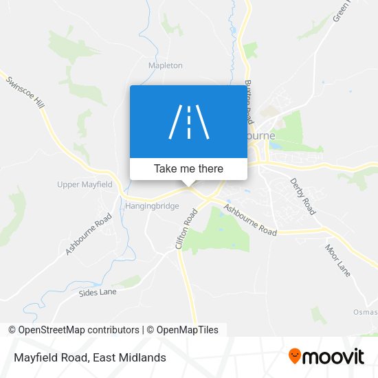 Mayfield Road map