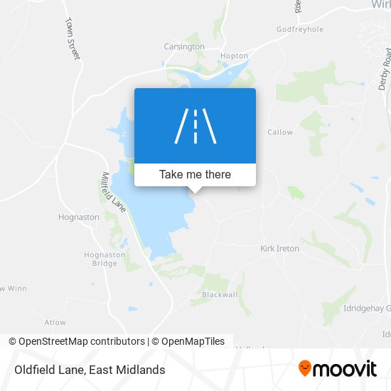 Oldfield Lane map