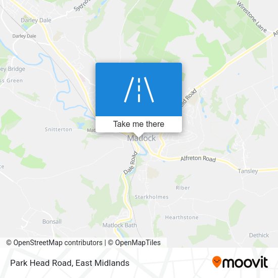 Park Head Road map