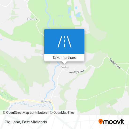Pig Lane map