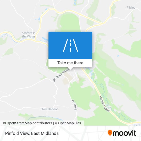 Pinfold View map