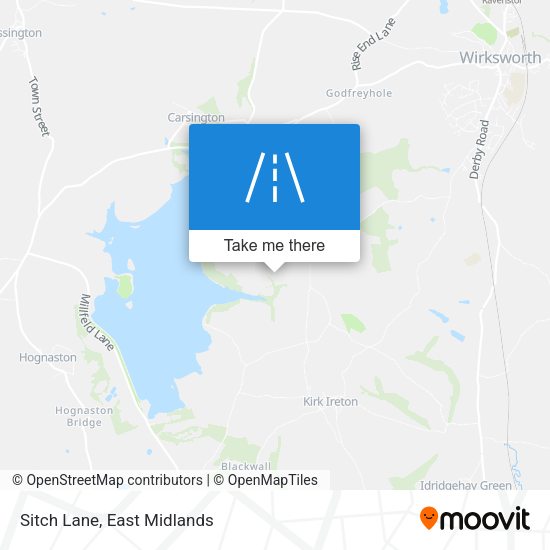 Sitch Lane map