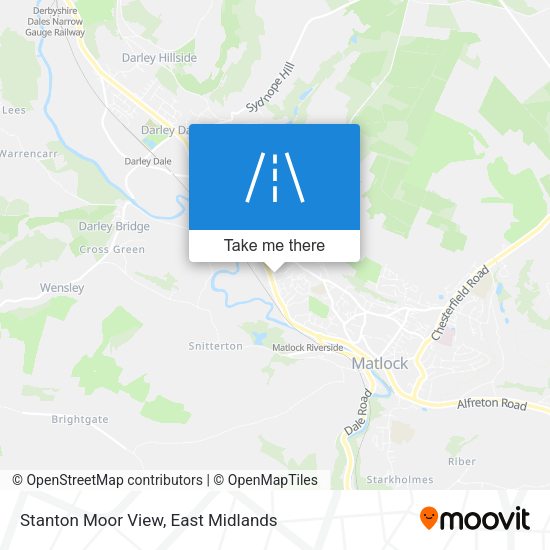 Stanton Moor View map