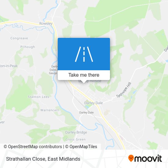 Strathallan Close map