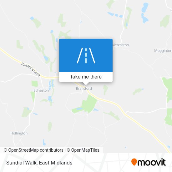 Sundial Walk map