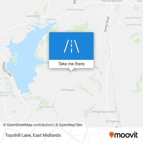 Topshill Lane map