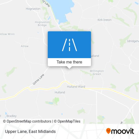 Upper Lane map