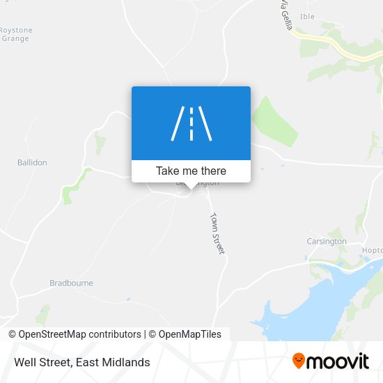 Well Street map