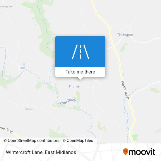 Wintercroft Lane map