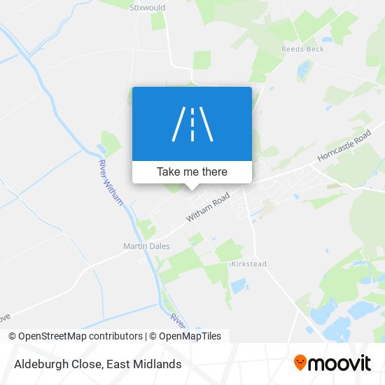 Aldeburgh Close map