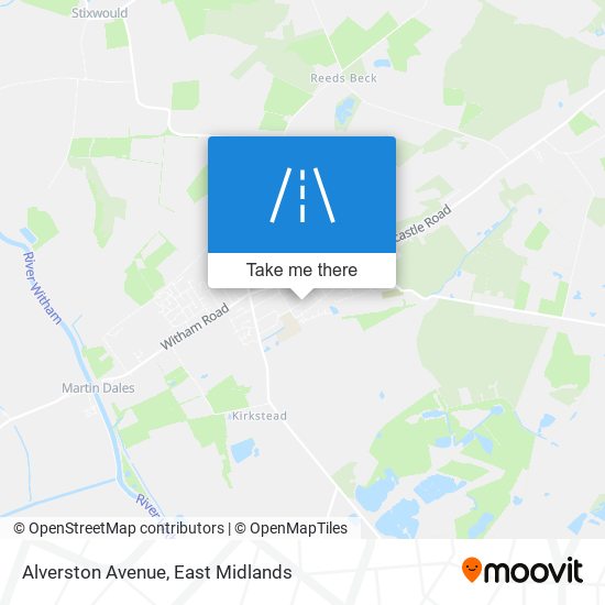 Alverston Avenue map