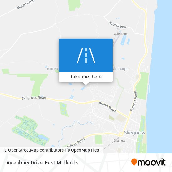 Aylesbury Drive map