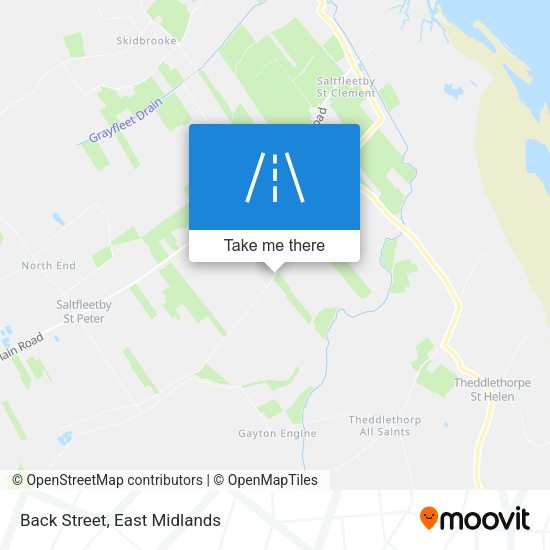 Back Street map