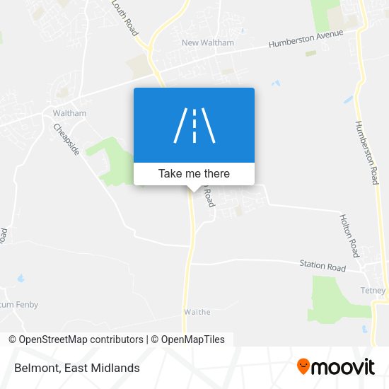 Belmont map