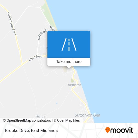 Brooke Drive map