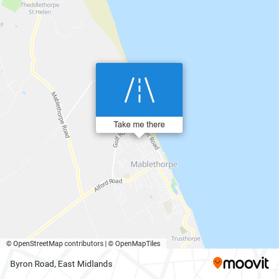 Byron Road map