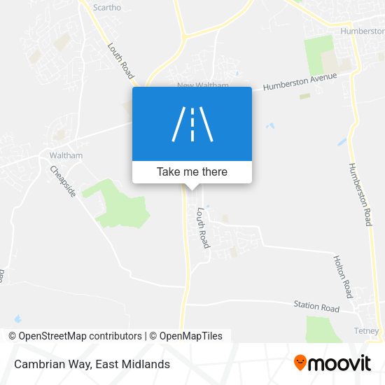 Cambrian Way map