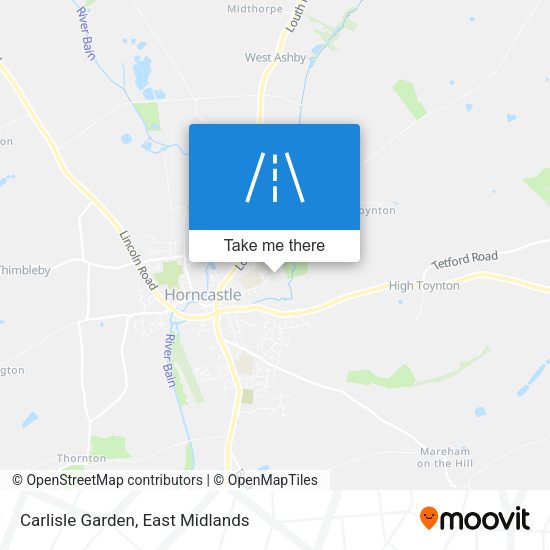 Carlisle Garden map